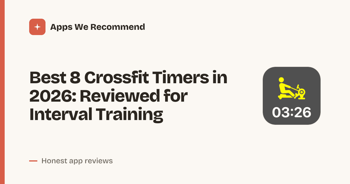 Cover for Best 8 Crossfit Timers in 2026: Top Picks for WODs