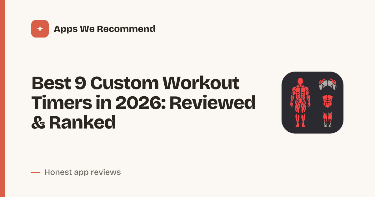 Cover for Best 9 Custom Workout Timers in 2026: Build Your Perfect Interval