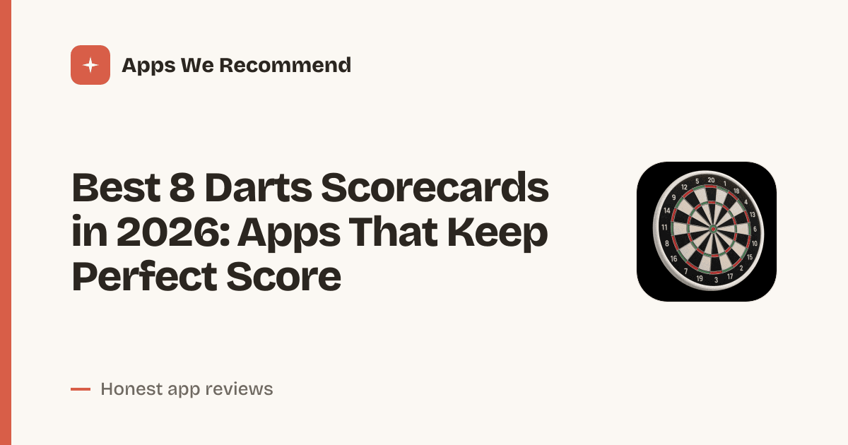 Cover for Best 8 Darts Scorecards in 2026: Track Every Throw
