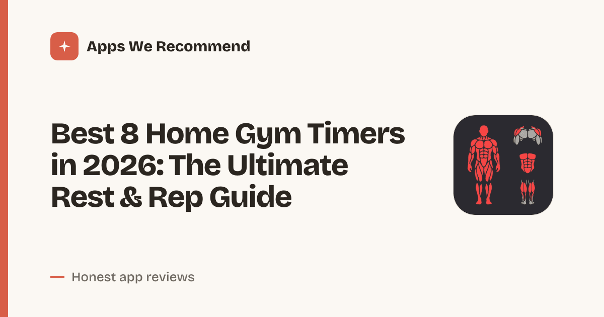 Cover for Best 8 Home Gym Timers in 2026: Track Rest, Build Muscle