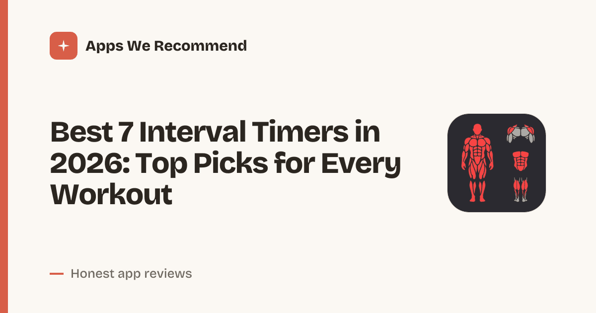 Cover for Best 7 Interval Timers in 2026: Train Smarter, Not Harder
