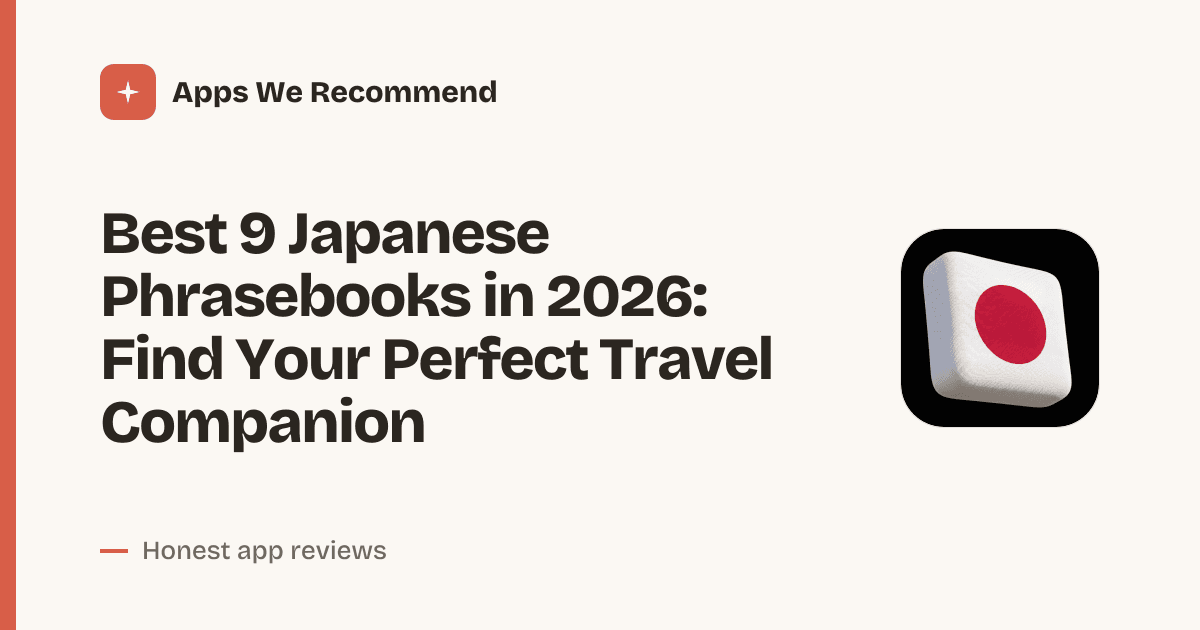 Cover for Best 9 Japanese Phrasebooks in 2026: Speak Confidently on Your