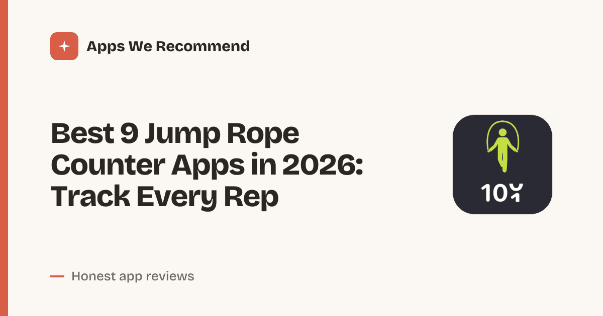 Cover for Best 9 Jump Rope Counter Apps in 2026: Skip Smarter