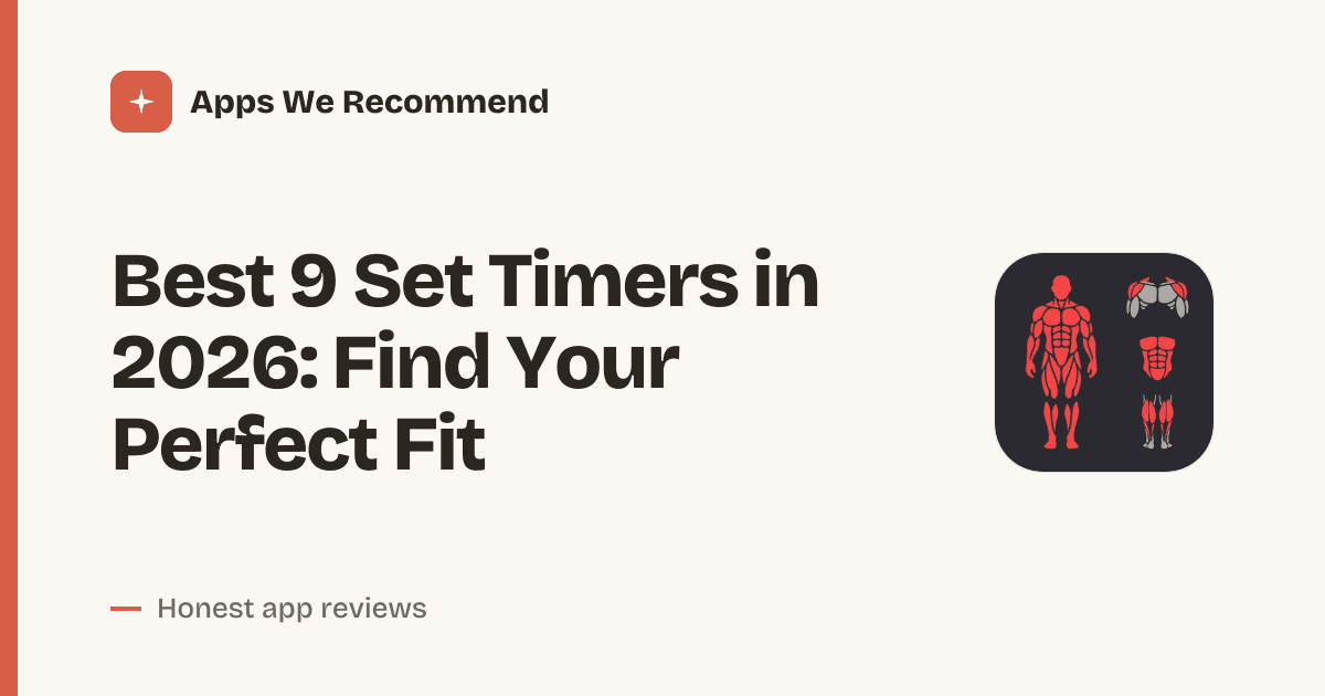 Cover for Best 9 Set Timers in 2026: Track Every Second