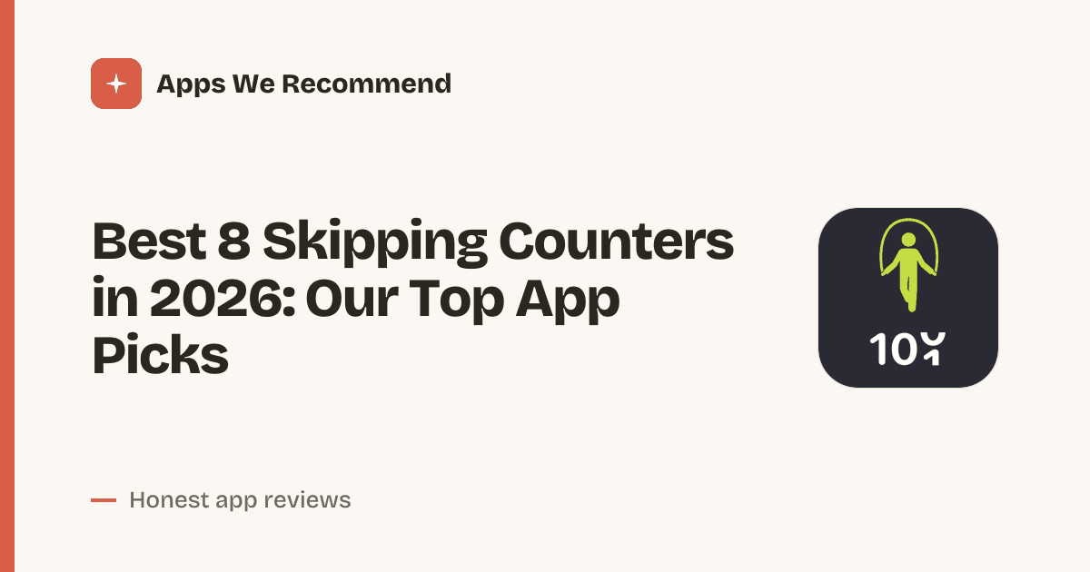 Cover for Best 8 Skipping Counters in 2026: Track Every Jump