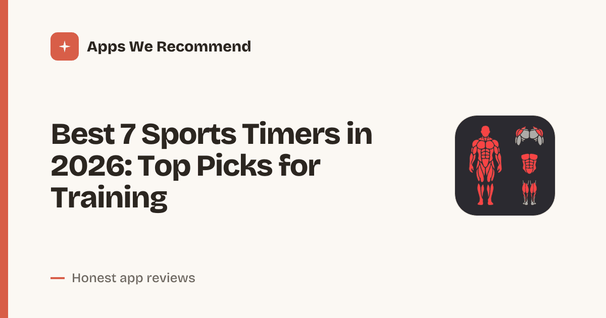 Cover for Best 7 Sports Timers in 2026: Track Every Second