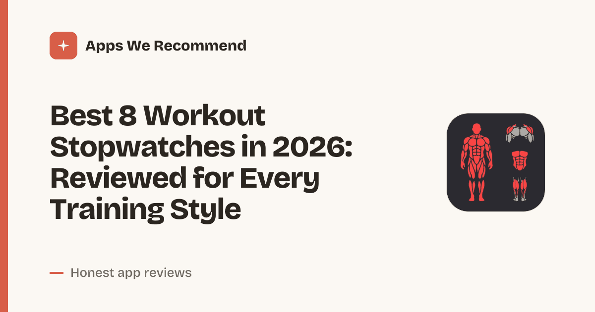 Cover for Best 8 Workout Stopwatches in 2026: Timers That Push You