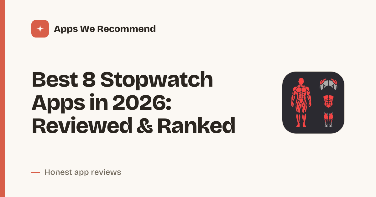 Cover for Best 8 Stopwatch Apps in 2026: Top Precision Picks